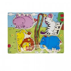 Joc lemn siret , 32x19.8x0.6 cm