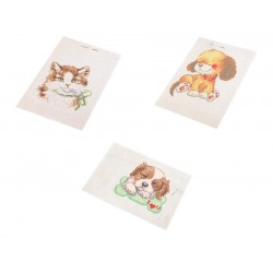 Kit brodat, etamina, DIVERSE MODELE, pretul este pe bucata