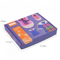 Joc din lemn de siretuit – Camasa si pantofi-, 2 modele disponibile