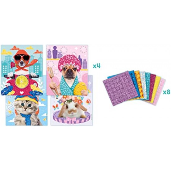 Kit creativ  Cute Animals Photo Mozaic Maped 907050