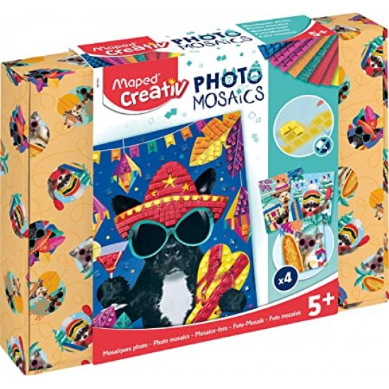 Kit creativ  Adventure animals  Mozaic Maped 907051