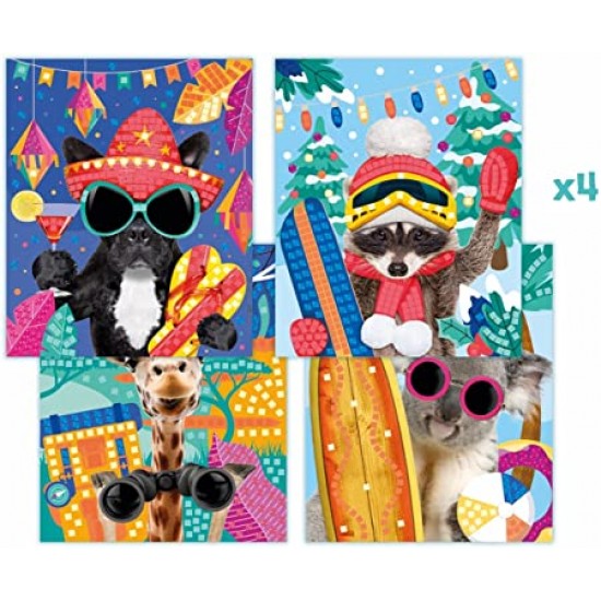 Kit creativ  Adventure animals  Mozaic Maped 907051