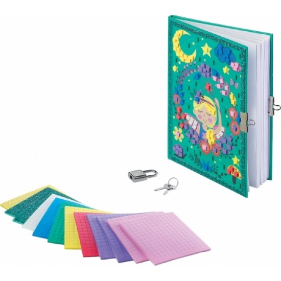 Set Creativ Secret Mosaics - Jurnal secret Maped