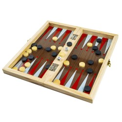  Joc 3 In 1: Sah, Table, Dame! Cutie Lemn, 29.5x14.5cm