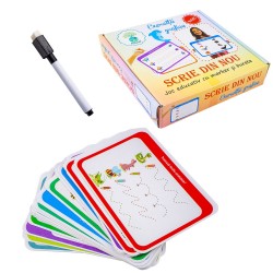 Joc educativ Scrie Din Nou, exercitii grafice , cod 110
