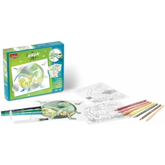 Set Creativ Aqua Art Dinozauri Maped Set Creativ Aqua Art Dinozauri Maped