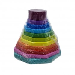 Joc  educativ lemn sortator