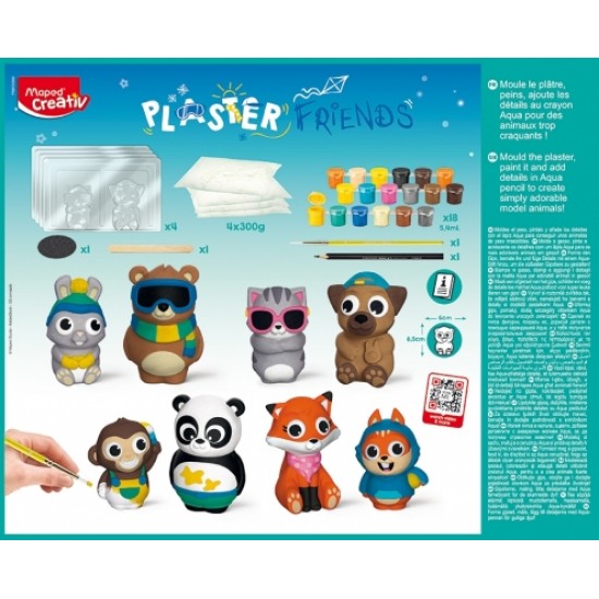Set Creativ Plaster Friends Maxi Set Maped