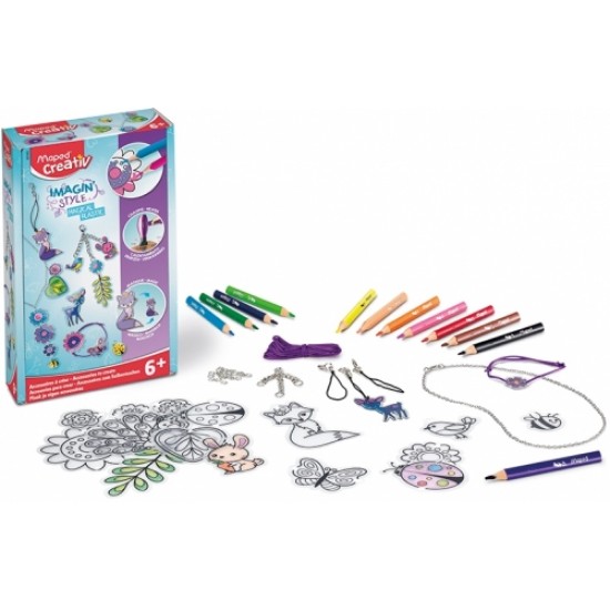 Set Creativ Imagin'Style Magical Plastic Maped