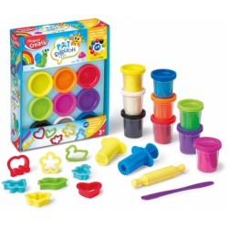 Plastilina Creativ Pat Dough 9 culori + 12 accesorii Maped Plastilina Creativ Pat Dough 9 culori + 12 accesorii Maped
