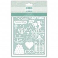 Matrita motive nunta Rayher, 20 piese/set