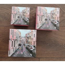 Cutii cadou, carton, DIVERSE MODELE, 3 dimensiuni/set