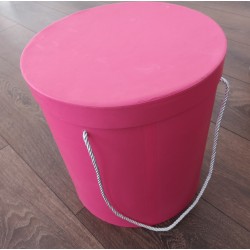 Cutie carton, rotunda, aprox.18.5x20.5 cm, pretul este pe bucata