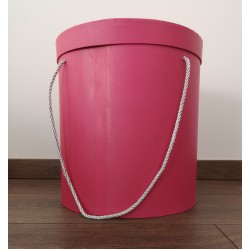 Cutie cadou, rodunda, aprox.21x23.5 cm, pretul este pe bucata