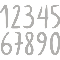 Sizzix stanta Rayher, Cifre, dimeniune 1x2,3 cm Sizzix stanta Rayher, Cifre, dimeniune 1x2,3 cm