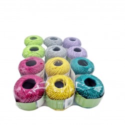 Sfoară colorată, 50 m pe bobina si 2mm grosime