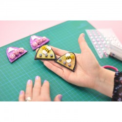 Accesorii craft - AD108 albinute bzz-bzz lemn DACO Accesorii craft - AD108 albinute bzz-bzz lemn DACO