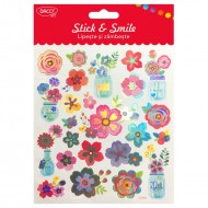 Abtibild - AB060 Lipeste si zambeste - flori DACO