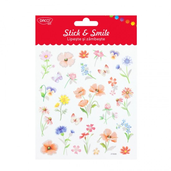 Abtibild - AB131 Lipeste si zambeste-flori DACO