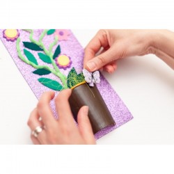 Clestisori lemn fluture 3,5x3,5cm, DACO-AD107, 5piese Clestisori lemn fluture 3,5x3,5cm, DACO-AD107, 5piese