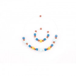 Margele rustice lemn , 80/set , Daco , 