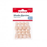 Pion lemn , 8 /set, 3.5cm, Daco