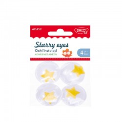 Ochi instelati  , 4/set, Daco, 3.5cm