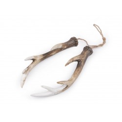 Decoratiune coarne cca.23cm, 2/set