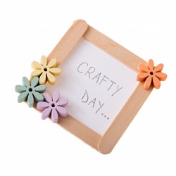 Accesorii craft - AD490 Floricele pastelate DACO  Accesorii craft - AD490 Floricele pastelate DACO