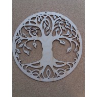 Copacul vietii, lemn natur, diam.20 cm