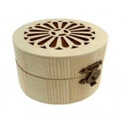 Cutie lemn filigranata12x6,5 cm Cutie lemn filigranata12x6,5 cm