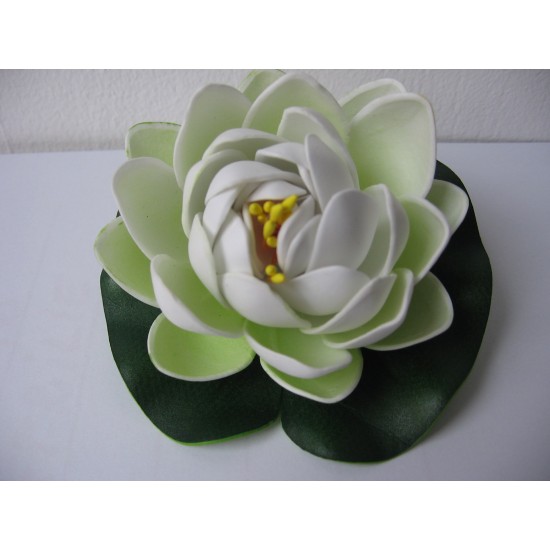 Floare artificiala, nufar, 10 cm
