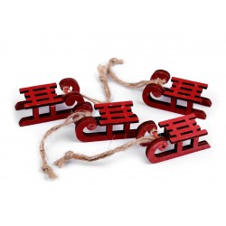 Decoratiune sanie din lemn Decoratiune sanie din lemn