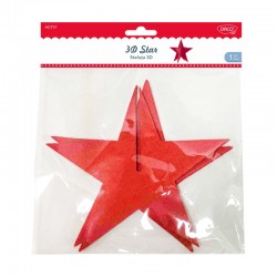 Steluta fetru 3D, Daco, 20 cm