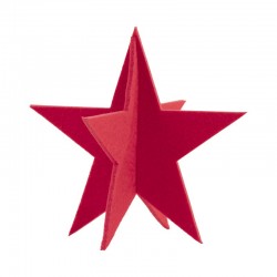 Steluta fetru 3D, Daco, 20 cm
