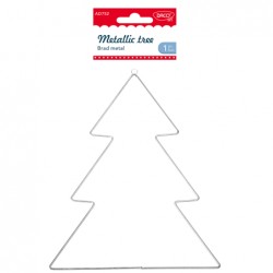 Bradut metalic, argintiu,  Daco Bradut metalic, argintiu,  Daco