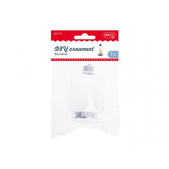 Accesorii craft – AD773 Borcanel DACO, ornament Craciun