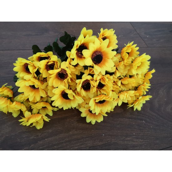 Flori artificiale, floarea soarelui, aprox.30 cm, pretul este pe fir