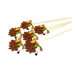 Arici pasla, aprox.8x5 cm, pe bat