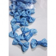 Papion textil , DIVERSE CULORI, aprox.2.5x4 cm, 25/set