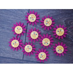 Ornamente pasla, DIVERSE FORME, adezive, 5/set