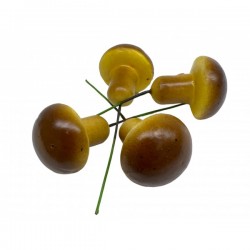 Ciuperci maro polistiren, 30mm, 5/set