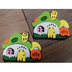 Casute pasla, DIVERSE CULORI, aprox.8.5x6.5 cm, 2/set Casute pasla, DIVERSE CULORI, aprox.8.5x6.5 cm, 2/set