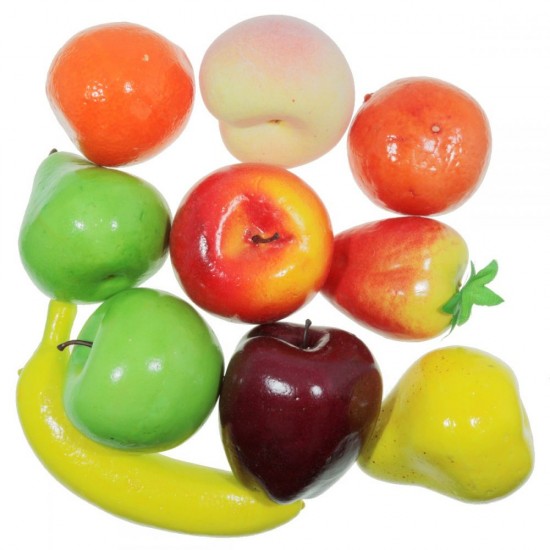 Fructe polistiren 10/set
