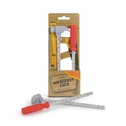 Creion scule  HB cu liniar si radiera set Trendhaus 952639