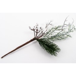 Crenguta decorativa Craciun, 25 cm Crenguta decorativa Craciun, 25 cm