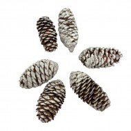 Conuri brad artificial nins cca. 6,5 Cm 