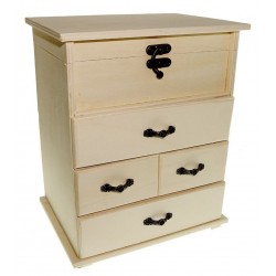 Dulapior cu oglinda,4 sertare si 9 compartimente Dulapior cu oglinda,4 sertare si 9 compartimente