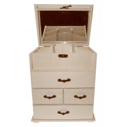 Dulapior cu oglinda,4 sertare si 9 compartimente Dulapior cu oglinda,4 sertare si 9 compartimente