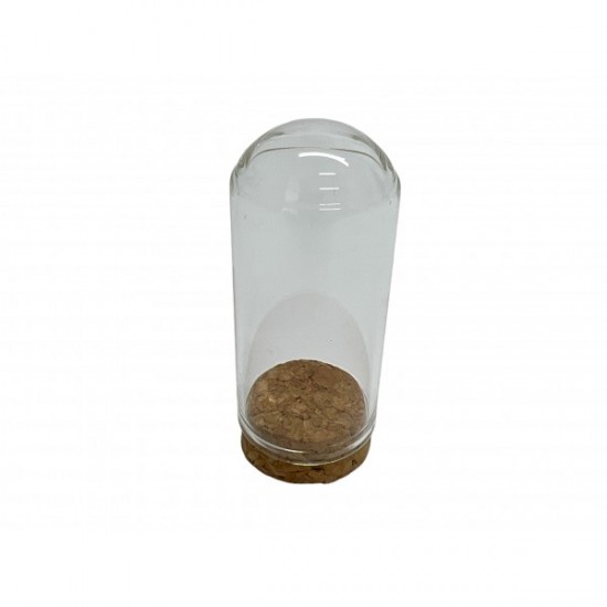 Mini cupola cu dop de pluta diam.3.5x 8 cm